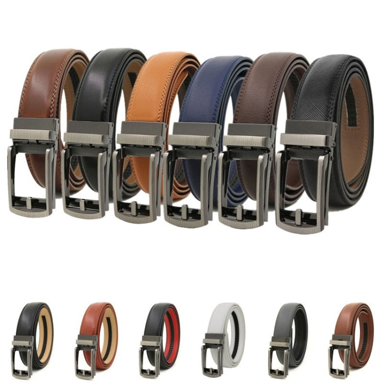 Second Layer Cowhide Men Business Belt Automatic Buckle Belt My Store