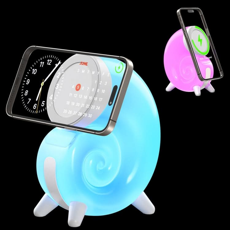 Conch RGB Touch Night Light Magsafe Magnetic Wireless Charger