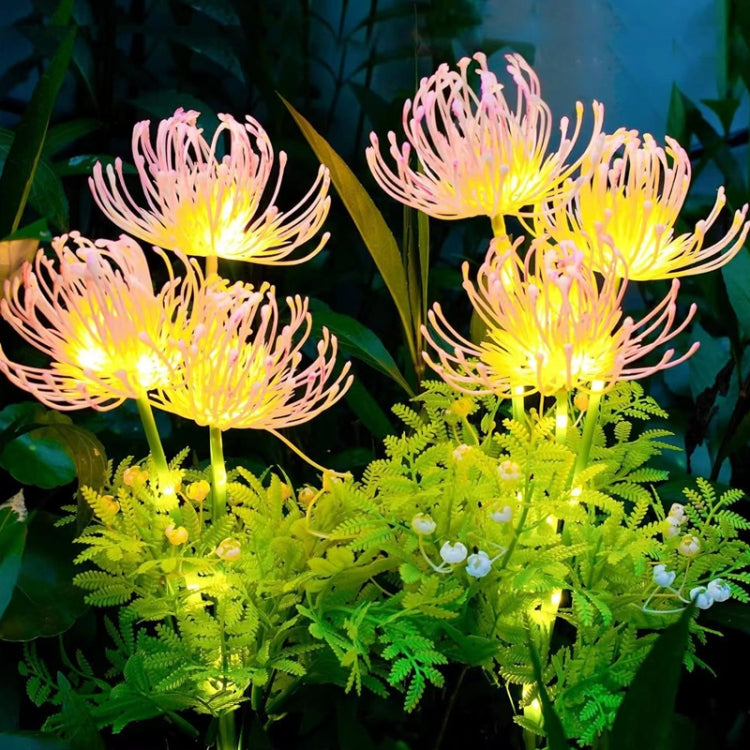 Solar Garden Decorative Lights LED Outdoor Glowing Petals Waterproof Ground Plug Ambient Lights My Store