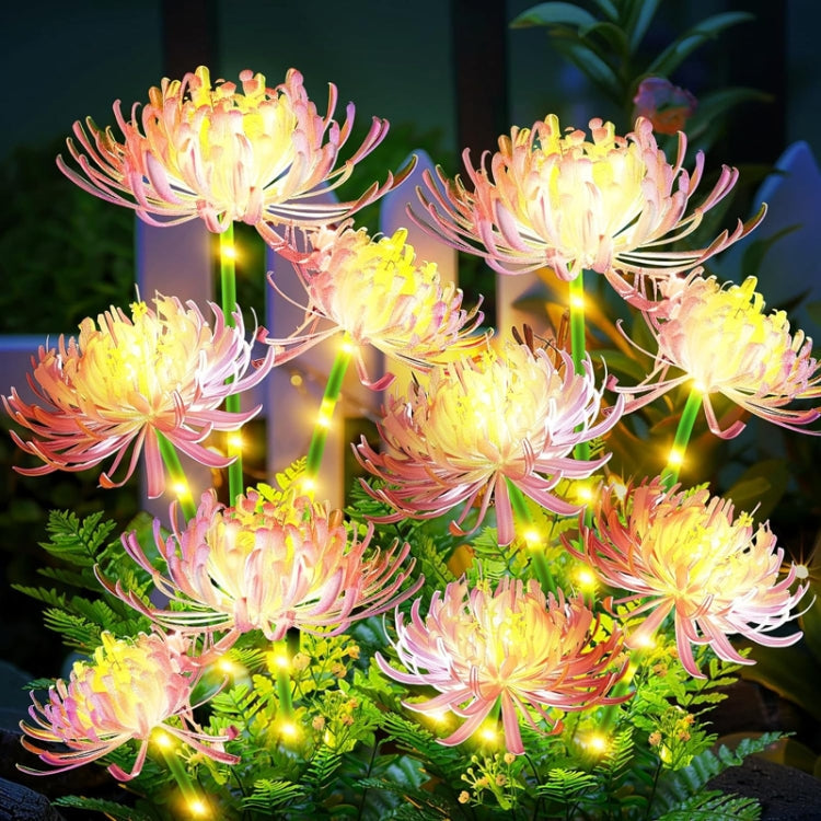 Solar Garden Decorative Lights LED Outdoor Glowing Petals Waterproof Ground Plug Ambient Lights My Store