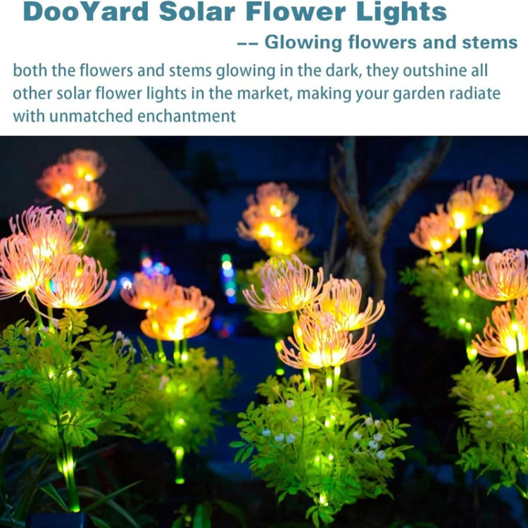 Solar Garden Decorative Lights LED Outdoor Glowing Petals Waterproof Ground Plug Ambient Lights My Store