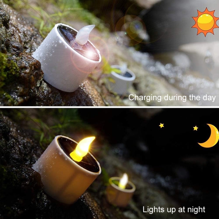 Solar Candle Lights Outdoor Waterproof Yard Light Garden Decoration Ambiance Lamp My Store