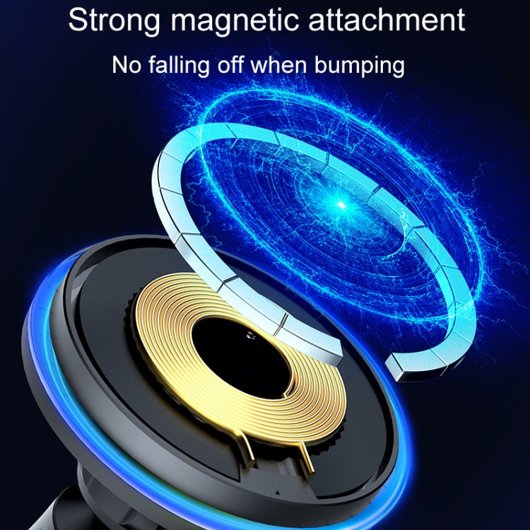 Car Magnetic Wireless Charging Cell Phone Holder With Ambient Light ÎҵÄÉ̵ê