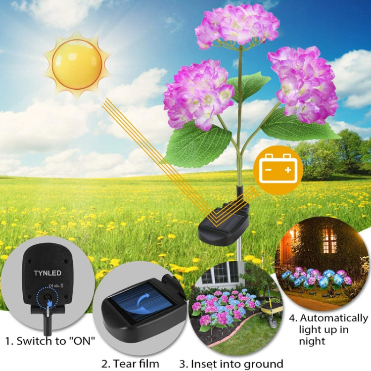 Solar Lawn Lamp LED Simulation Flower Garden Decorative Atmosphere Lights My Store