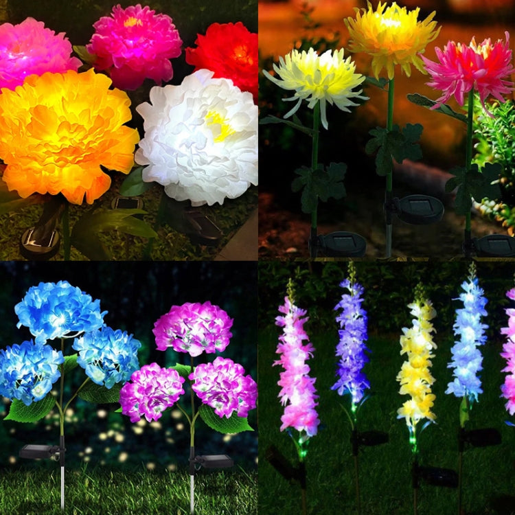 Solar Lawn Lamp LED Simulation Flower Garden Decorative Atmosphere Lights My Store