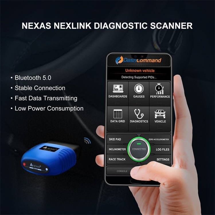 Nexas Bluetooth 5.0 OBD2 Diagnostic Scanner For IOS/Android ÎҵÄÉ̵ê