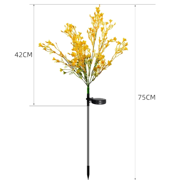 Solar Rapeseed Flower Lights LED Garden Balcony Landscape Atmosphere Decorative Light My Store