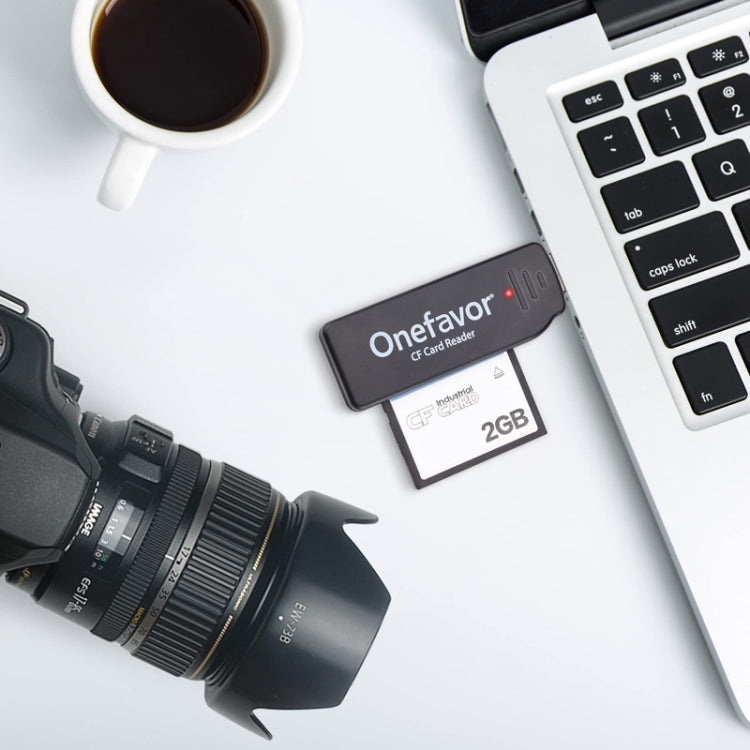 Onefavor USB2.0 High Speed Read And Write CF Card Reader