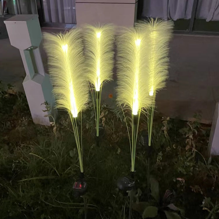 LED Solar Fiber Optic Reed Light Outdoor Waterproof Lawn Lamp Balcony Garden Decoration Light My Store