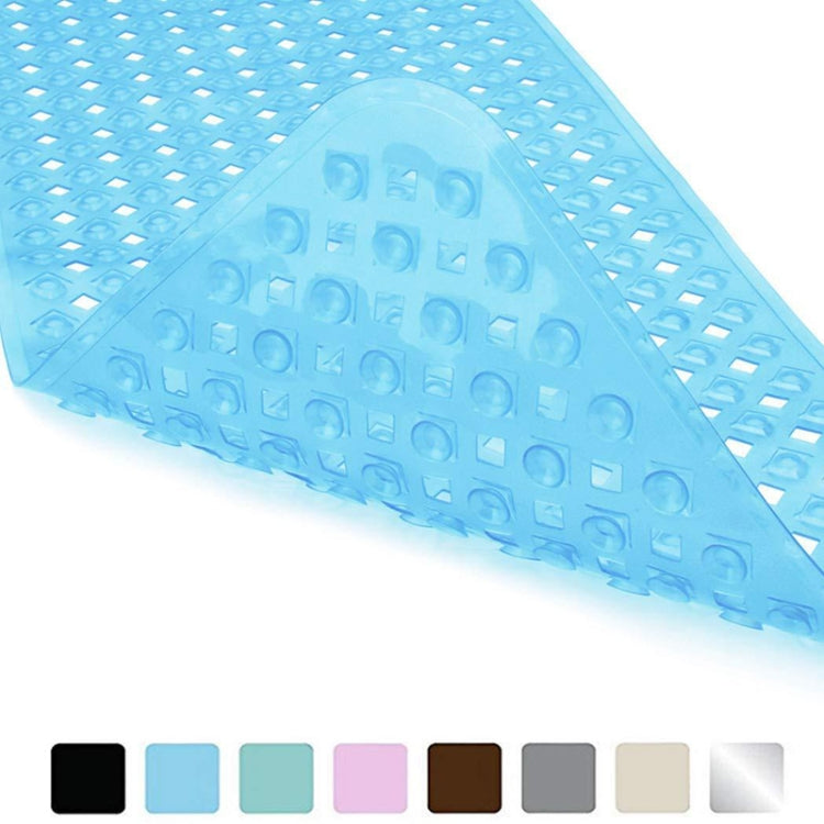 Non-slip Bath Mat Diamond Cut Bathtub Mats With Drain Holes And Suction Cup Reluova