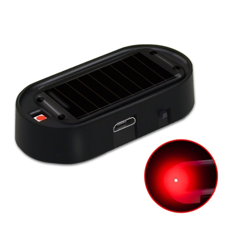 Car Solar Analog Anti-theft Device LED Warning Light ÎҵÄÉ̵ê