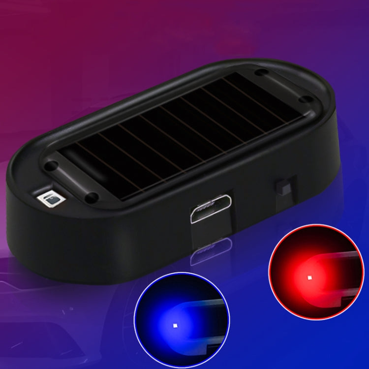 Car Solar Analog Anti-theft Device LED Warning Light ÎҵÄÉ̵ê