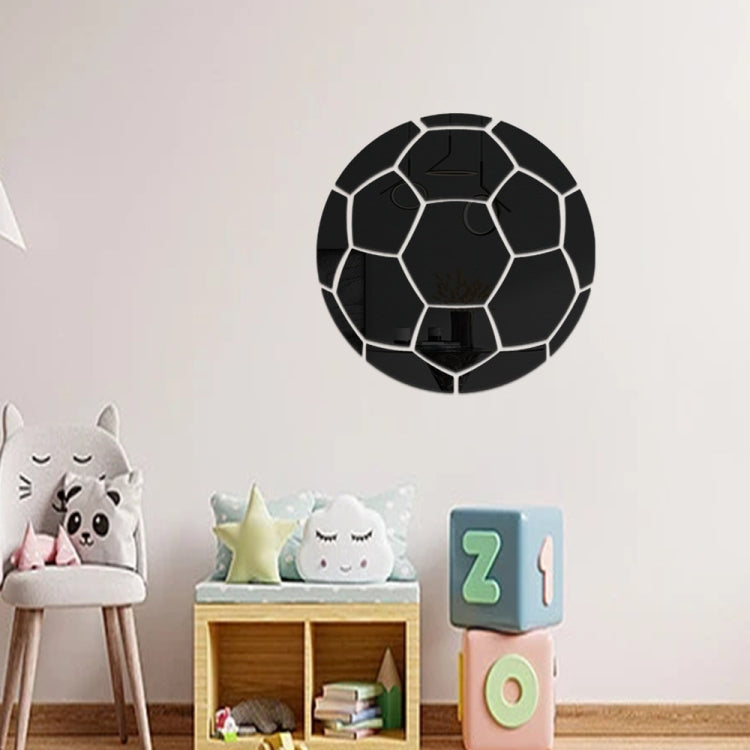 Football Acrylic 3D Wall Stickers Self-adhesive Home Background Wall Decoration Mirror Paste My Store