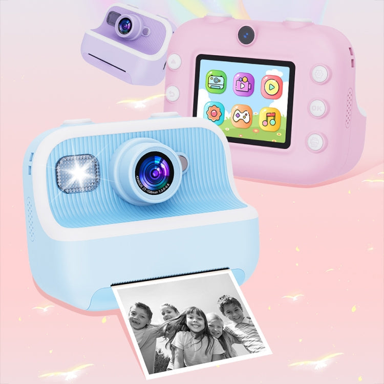 M8 2.4-Inch 1080P HD 2400W Pixel Dual-Camera Children Thermal Printing Camera Reluova