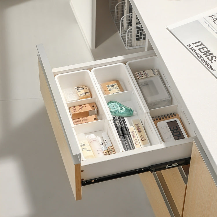 Drawer Fixed Retractable Storage Box With Divider Tableware Organizer