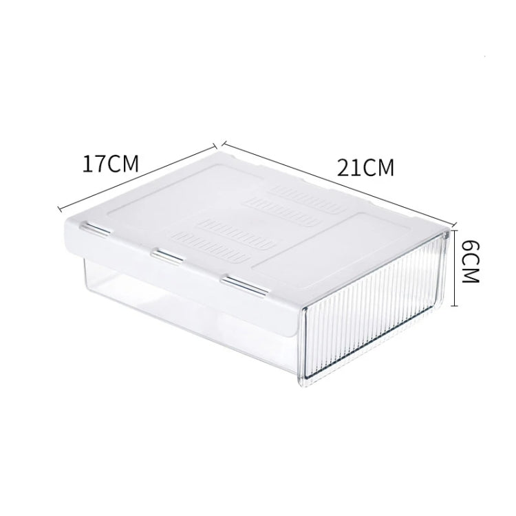 Under Desk Invisible Drawer Storage Box Office Student Desk Bottom Stationery Sundry Organizer