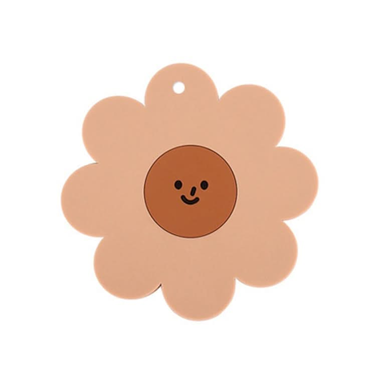 Sunflower Cute PVC Heat Insulation Mat Household High Temperature Resistant Table Pad Reluova