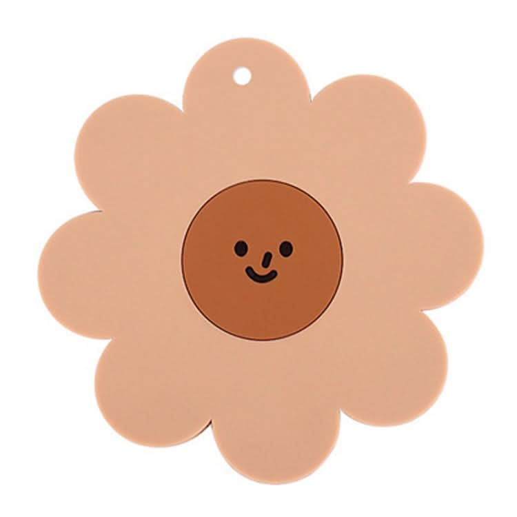 Sunflower Cute PVC Heat Insulation Mat Household High Temperature Resistant Table Pad Reluova