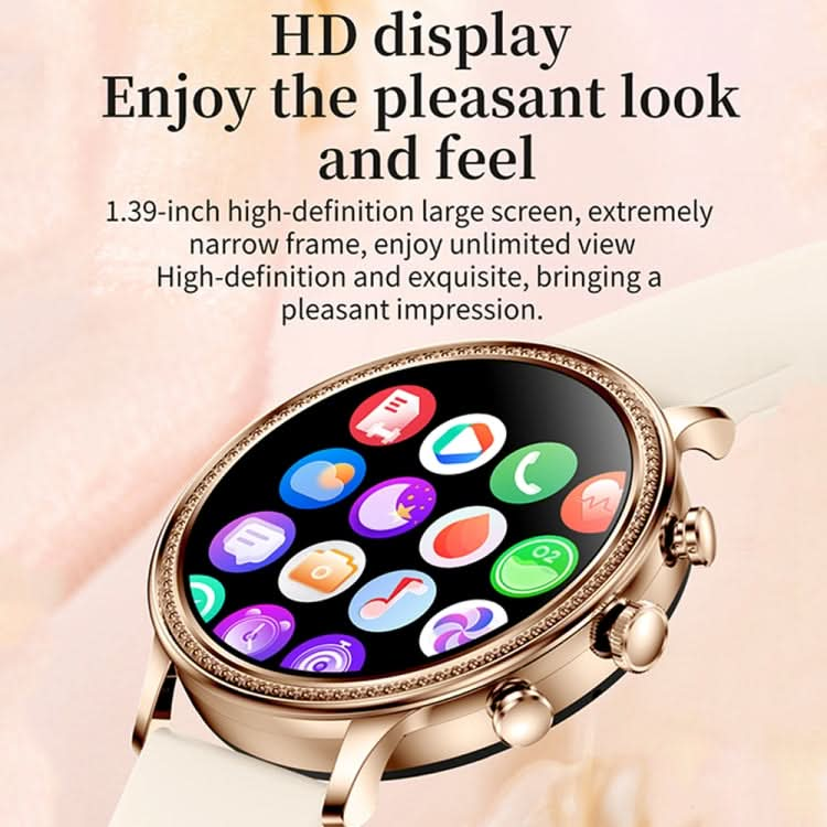 V60 1.39 Inch Health Monitoring Multifunctional Waterproof Bluetooth Call Smart Watch