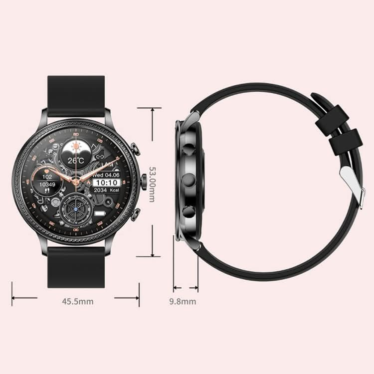 V60 1.39 Inch Health Monitoring Multifunctional Waterproof Bluetooth Call Smart Watch