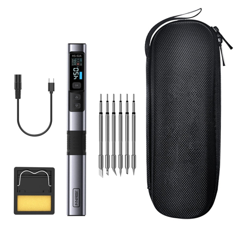 FNIRSI Portable Constant Temperature Soldering Iron Set