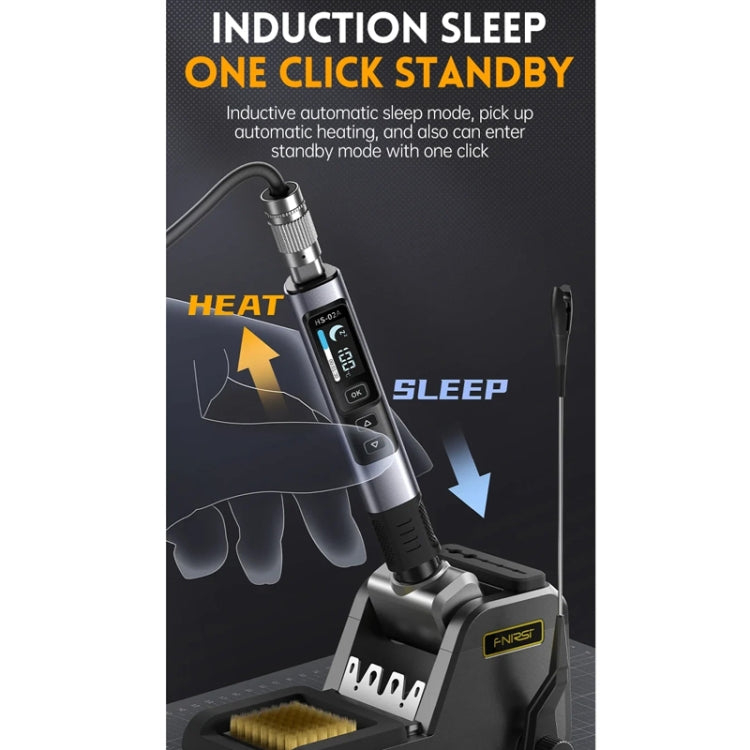 FNIRSI Portable Constant Temperature Soldering Iron Set