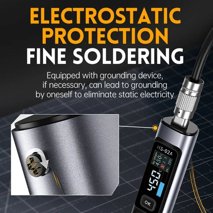 FNIRSI Portable Constant Temperature Soldering Iron Set