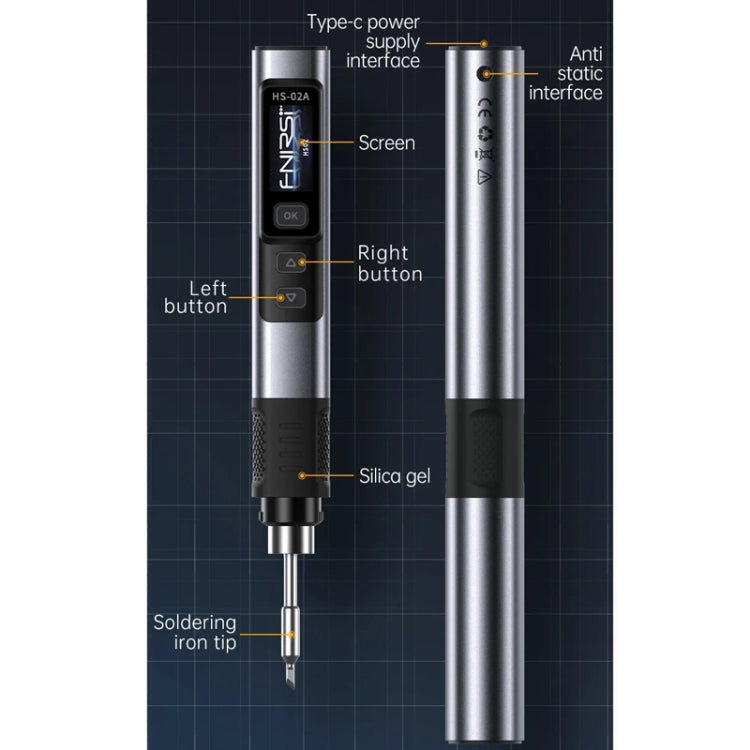 FNIRSI Portable Constant Temperature Soldering Iron Set