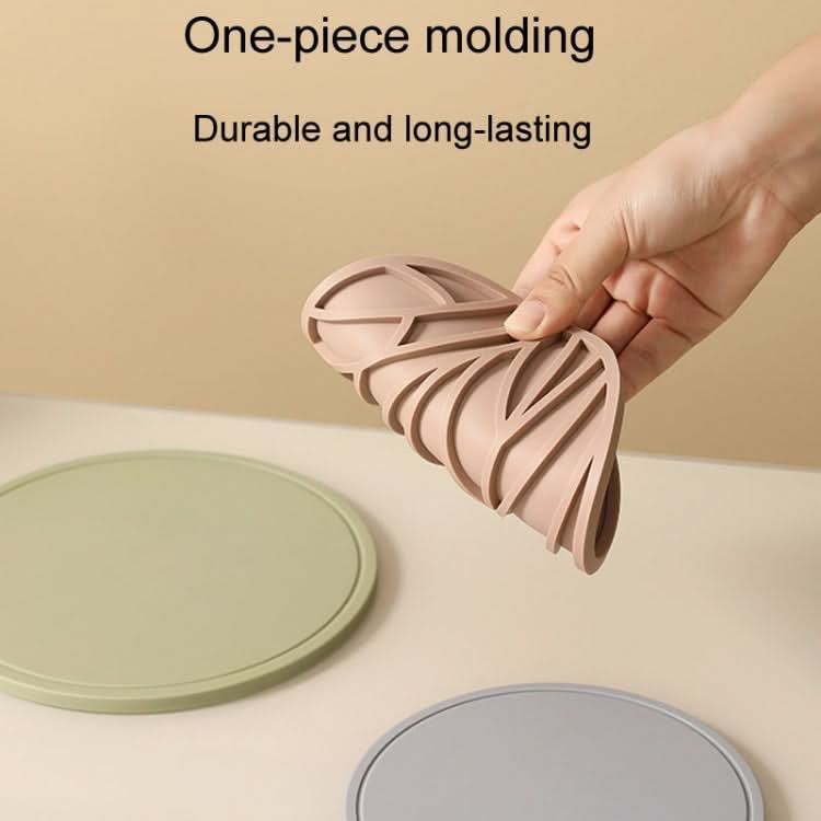 Household Round Heat Insulating Mats Kitchen High Temperature Resistant Silicone Pad Reluova