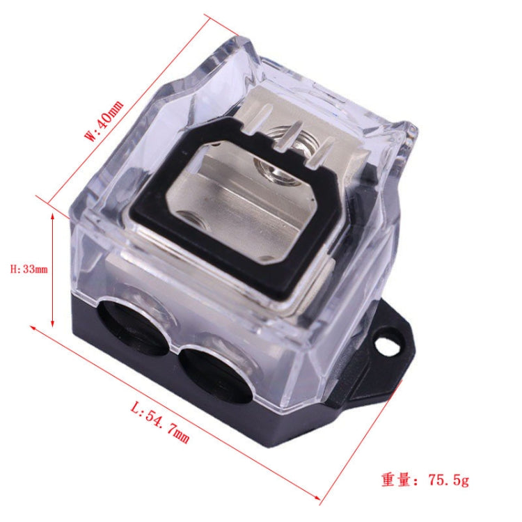 Car Audio Amplifier Modification Fuse Ground Box Hub