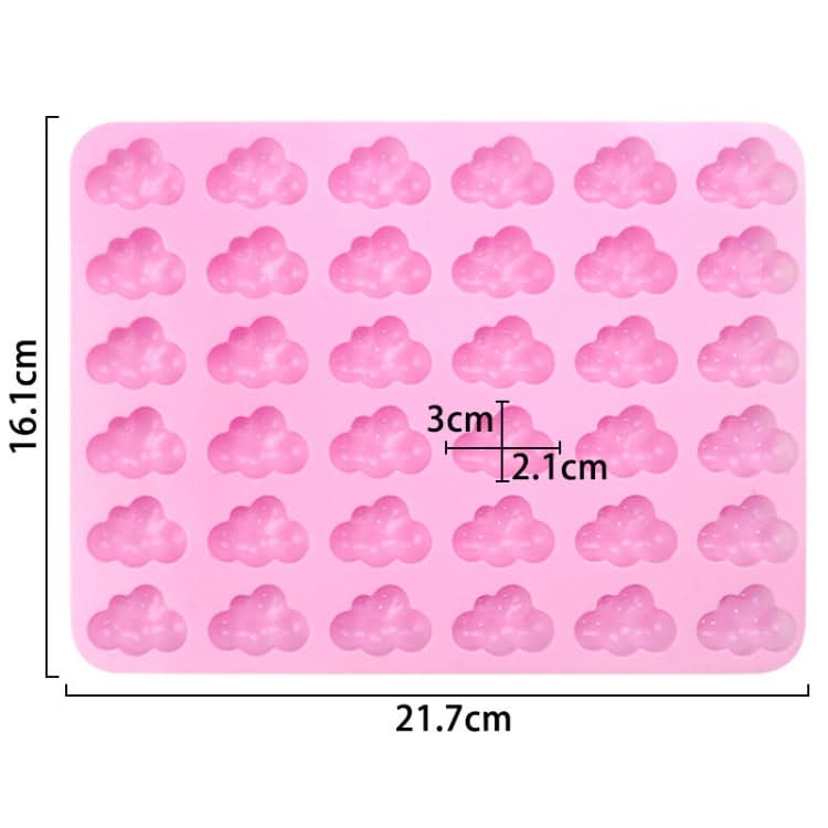 36 Grids Cloud Silicon Chocolate Model Cake Decoration Mold-Reluova