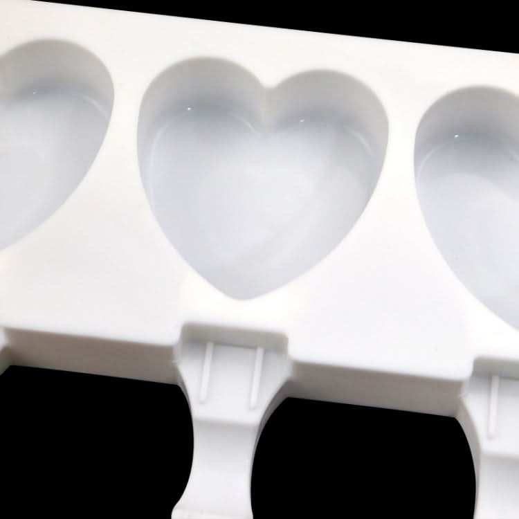 3 Grids Heart Shape Ice Cream Model DIY Pudding Mold Without Stick-Reluova