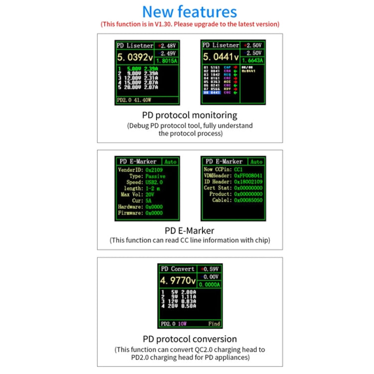 FNIRSI FNB38 USB Voltage And Current Meter Capacity Fast Charging Protocol Tester Reluova