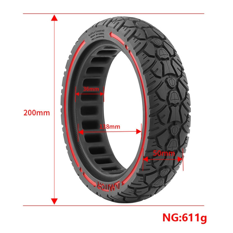 AIMITE 8.5 X 2 / 36 Card 8.5 Inch Electric Scooter 230 x 50 Universal Off-Road Solid Tire Reluova