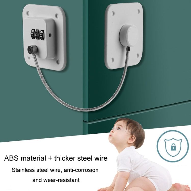 Child Safety Lock No Hole Window Limiter Refrigerator Drawer Cabinet Combination Lock My Store