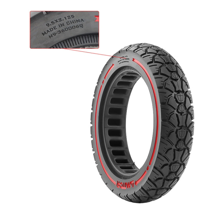 AIMITE 9.5 x 2.125 / 36 Card 9.5 inch Electric Scooter 230 x 50 Universal Off-Road Tire Reluova