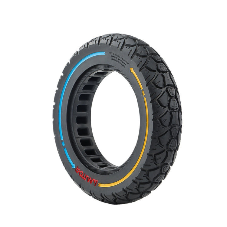 AIMITE 10 x 2.125 36 Card 250 x 54 10 inch Modified Solid Tire for Scooter Reluova