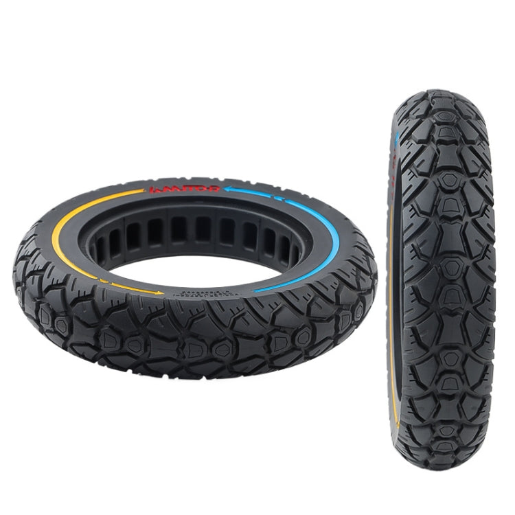 AIMITE 10 x 2.125 36 Card 250 x 54 10 inch Modified Solid Tire for Scooter Reluova