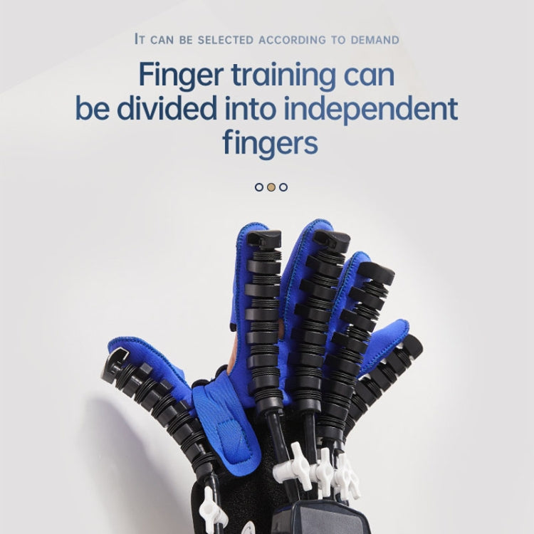 Intelligent Robot Split Finger Training Rehabilitation Glove Equipment With UK Plug Adapter My Store