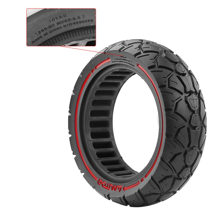 AIMITE 10 x 3 53.5 Card 255 x 80 And 80 / 65-6.5 Electric Scooter Universal Off-Road Tire Reluova