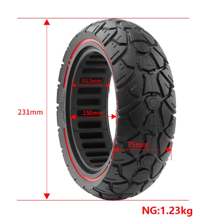 AIMITE 10 x 3 53.5 Card 255 x 80 And 80 / 65-6.5 Electric Scooter Universal Off-Road Tire Reluova