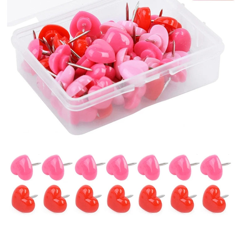 Love Plastic Studs DIY Office School Colorful Pins My Store