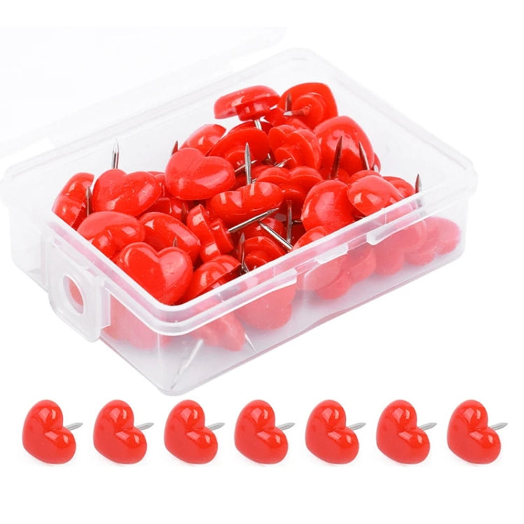 Love Plastic Studs DIY Office School Colorful Pins My Store