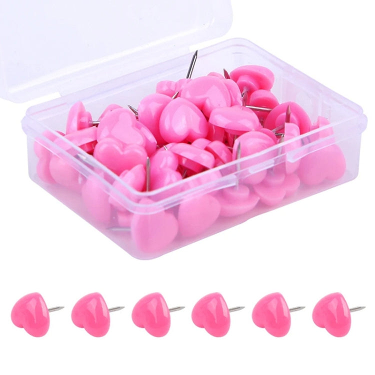 Love Plastic Studs DIY Office School Colorful Pins My Store