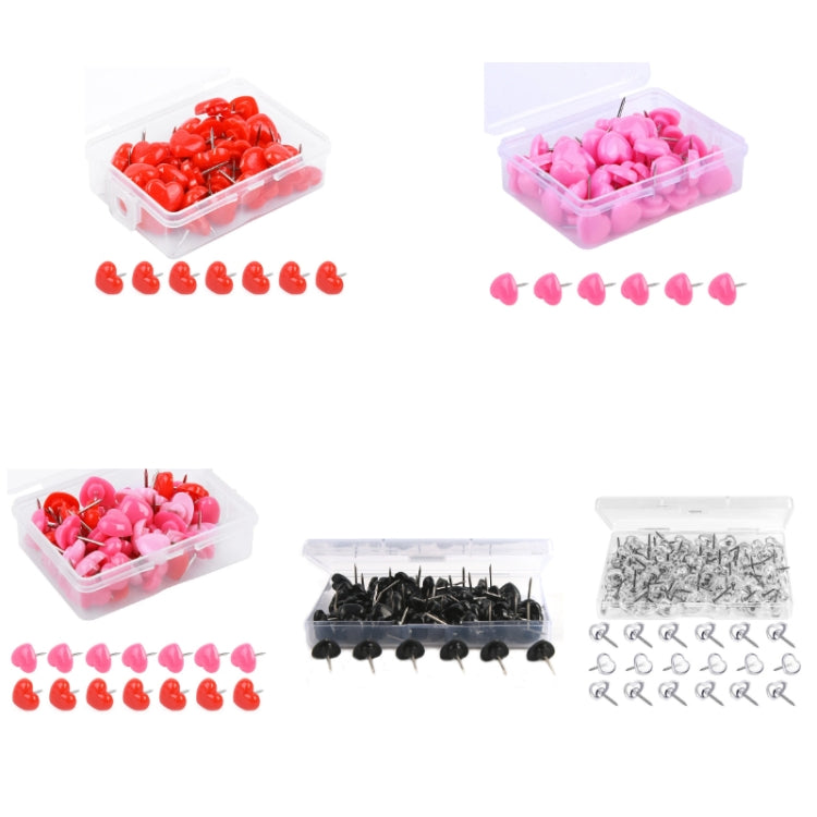 Love Plastic Studs DIY Office School Colorful Pins My Store