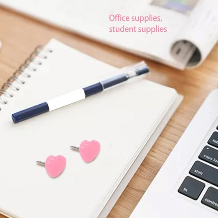 Love Plastic Studs DIY Office School Colorful Pins My Store