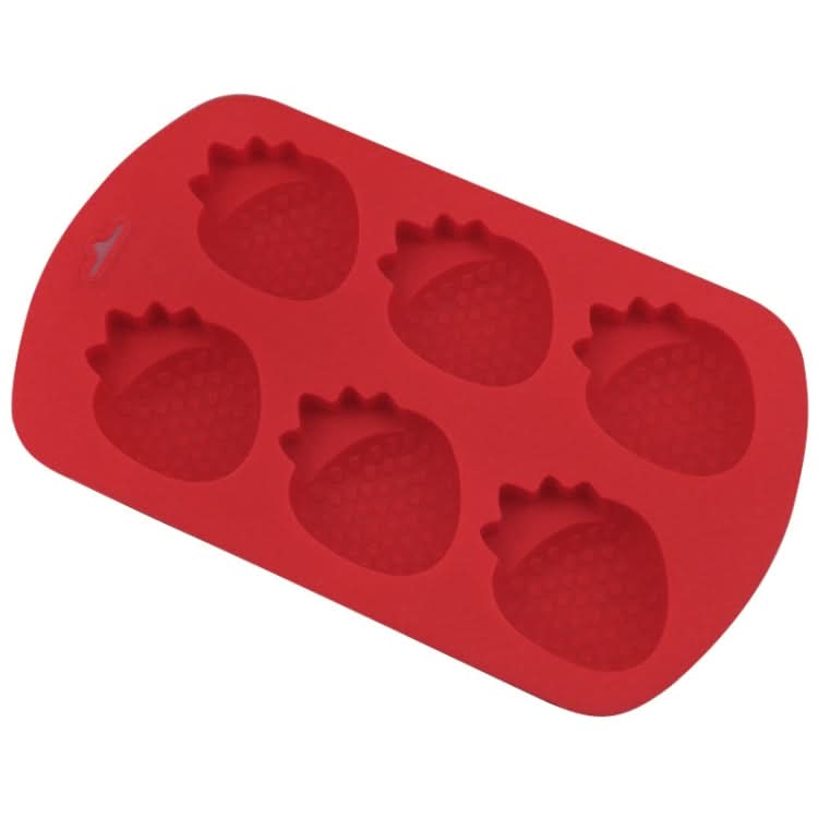 6 Grids Strawberry Silicone Cake Mold Baking DIY Chocolate Mould-Reluova