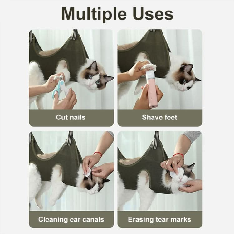 Multifunctional Anti-scratch Pet Grooming Fixed Bag Cat Bathing Tools - Reluova