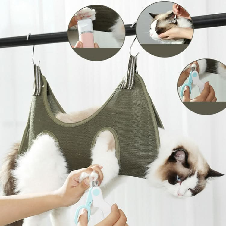 Multifunctional Anti-scratch Pet Grooming Fixed Bag Cat Bathing Tools - Reluova