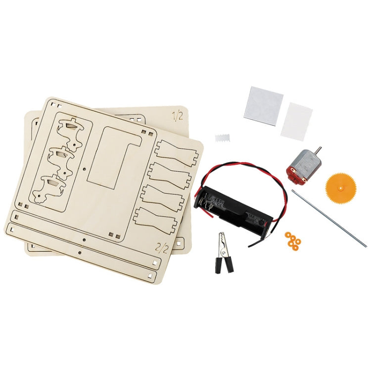 Electrical Carousel Assembly Model Children DIY Science Technology Production Homemade Toy Reluova